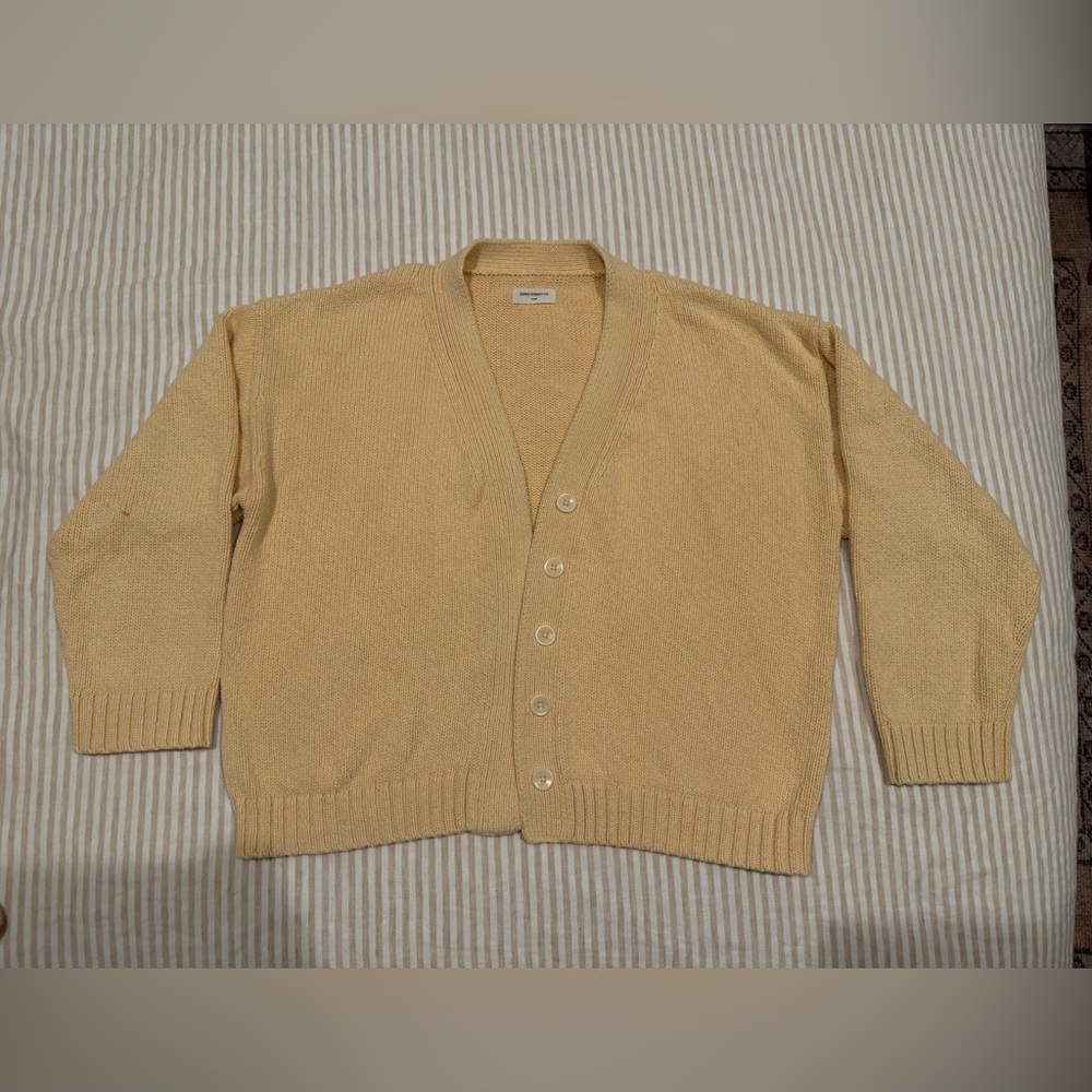 James Street Co. Oversized Cardigan - Butter Yellow